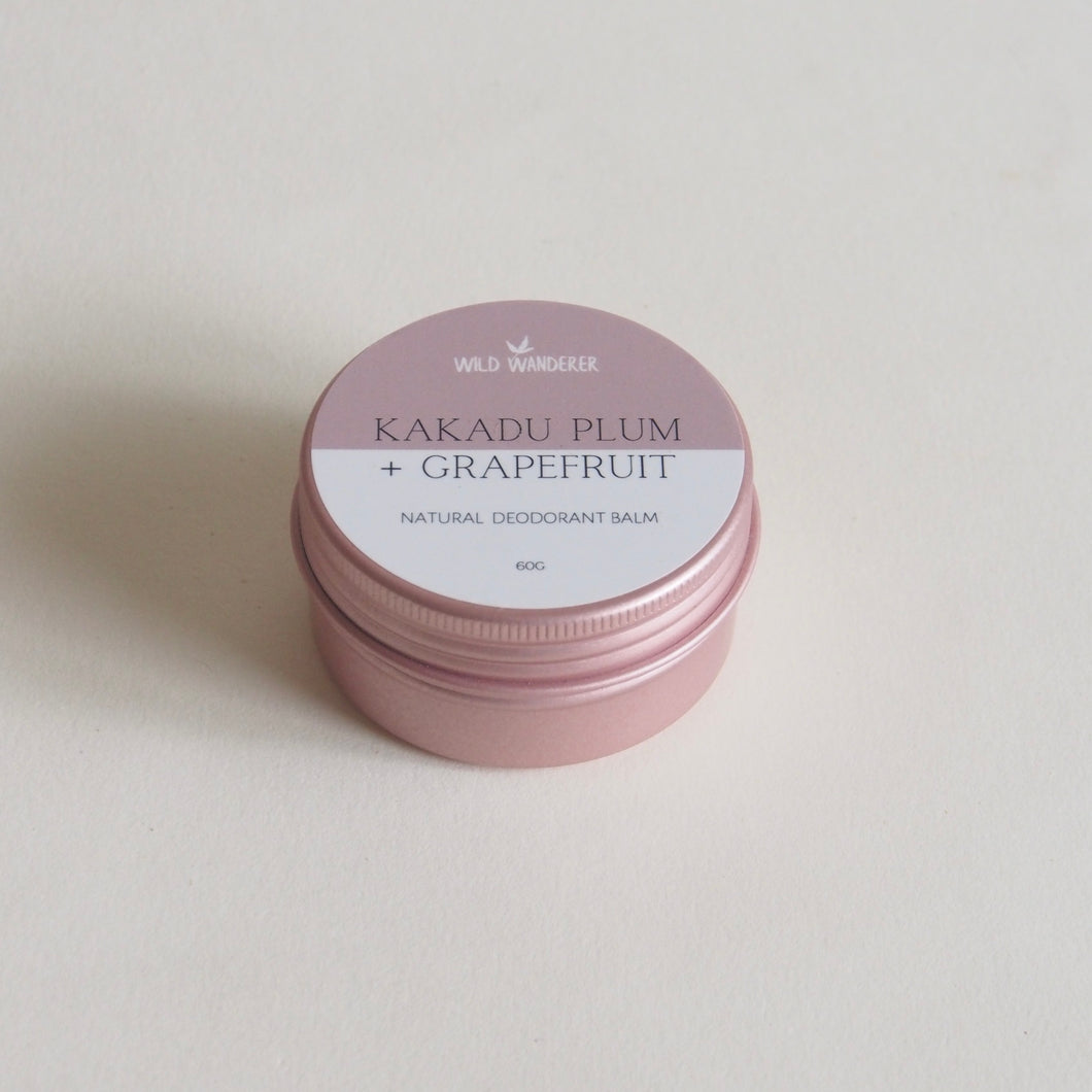 Kakadu Plum + Grapefruit Natural Deodorant Balm