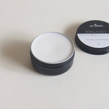 Load image into Gallery viewer, Bergamot, Patchouli + Lime Natural Deodorant Balm
